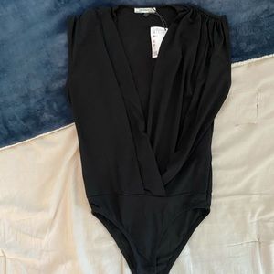 New Zara Deep V bodysuit